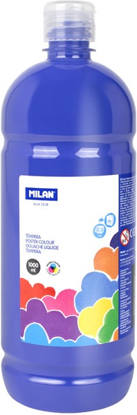 Tempera 1 l Milan kék