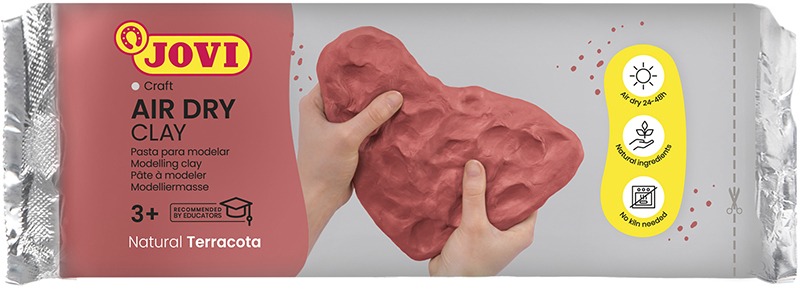 Modellező gyurma 1000 g levegőn száradó JOVI terracotta