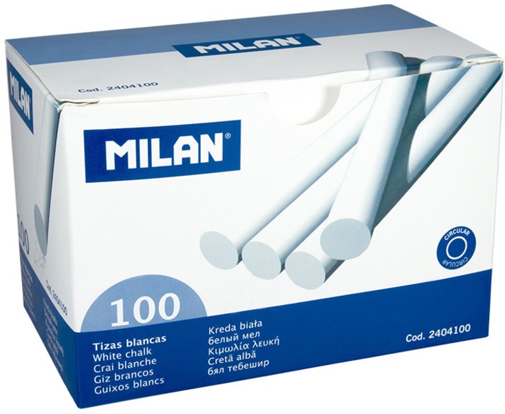 Táblakréta 100 db-os Milan fehér