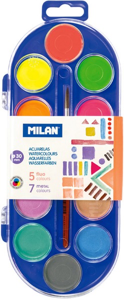 V&iacute;zfest&eacute;k 30 mm, aj&aacute;nd&eacute;k ecset Milan 12 sz&iacute;n