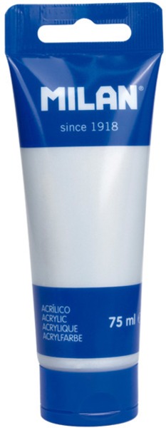 Akrilfesték 75 ml Milan ezüst
