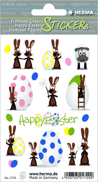 Matrica, húsvéti Herma "Decor" Easter eggs