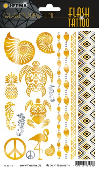 Matrica tetoválás Herma "Flesh Tattoo" Glamour Line