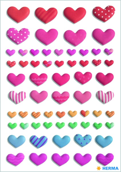 Matrica, dombor Herma "Magic" Hearts