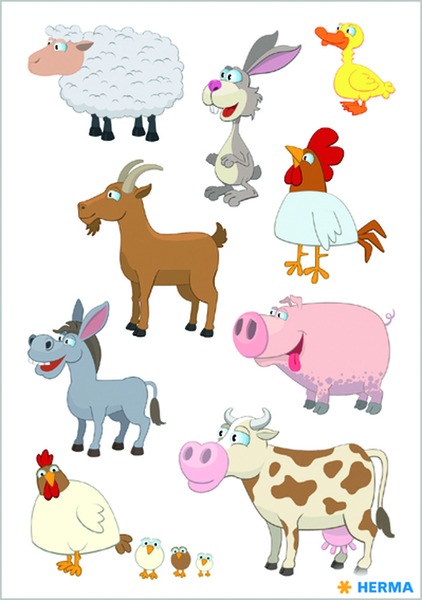 Matrica Herma "Decor" Favourite Animals