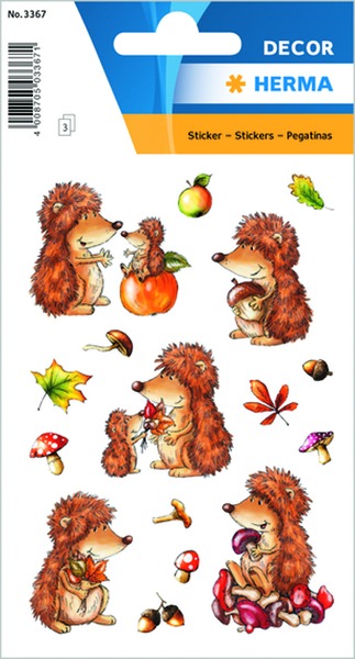 Matrica Herma "Decor" Hedgehog
