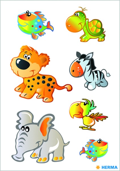 Matrica Herma "Decor" Animal Kids