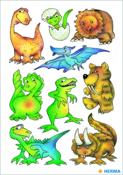 Matrica Herma "Decor" Dinosaurs