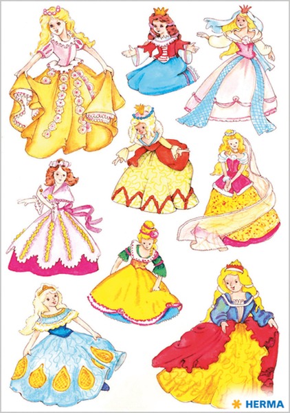 Matrica Herma "Decor" Princess