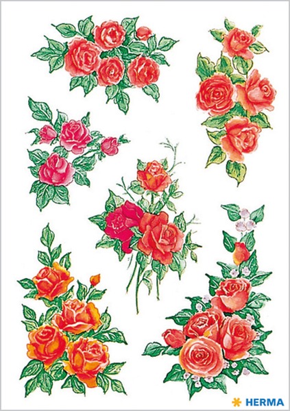 Matrica Herma "Decor" Bouquet of Roses