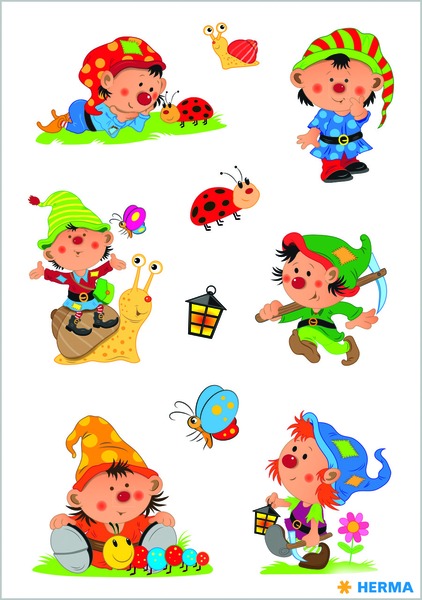 Matrica Herma "Decor" Gnome Friends