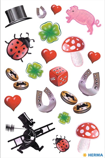 Matrica Herma "Decor" Lucky Symbols
