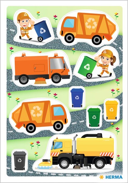 Matrica Herma "Decor" Rubbish man