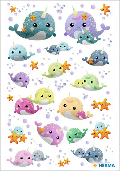 Matrica Herma "Decor" Fantasy Whales