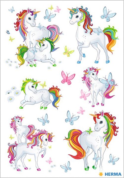 Matrica Herma "Decor" Unicorn Best Friends
