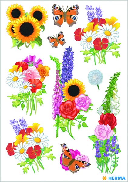 Matrica Herma "Decor" Modern Flowers
