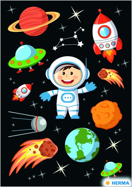 Matrica Herma "Decor" The Little Astronaut