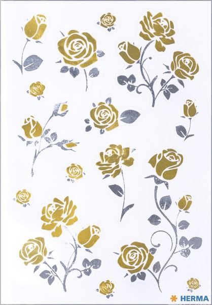 Matrica, metál Herma "Home Feeling" Noble Roses