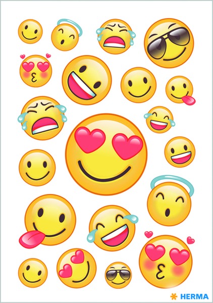 Matrica, dombor Herma "Magic" Happy Smile