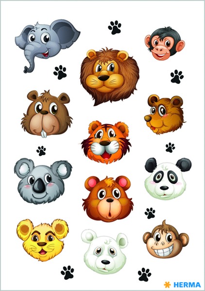 Matrica, dombor Herma "Magic" Animal Faces