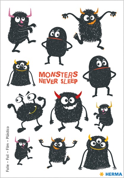 Matrica Herma "Magic" Monsters Never Sleep