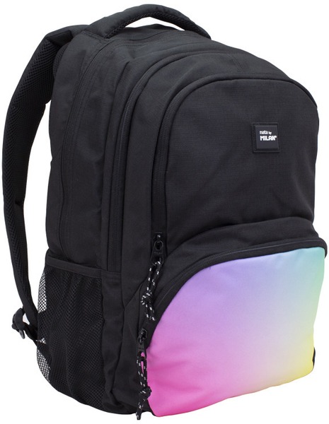 Iskolai h&aacute;tizs&aacute;k 25 L kulacstart&oacute;val Milan "Sunset" fekete