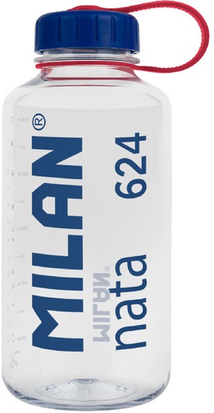 Kulacs 650 ml műanyag Milan "Nata 624" átlátszó