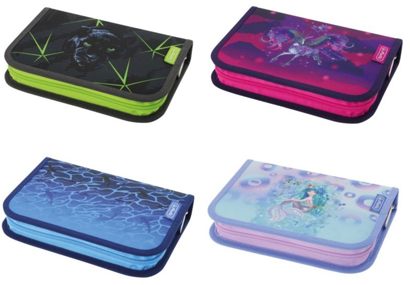 Tolltartó 1 klapnis Herlitz "Girls/Boys Mix" vegyes minta