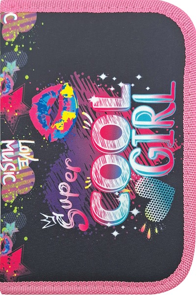 Tolltartó 2 klapnis, töltött Octopus "Cool Girl"