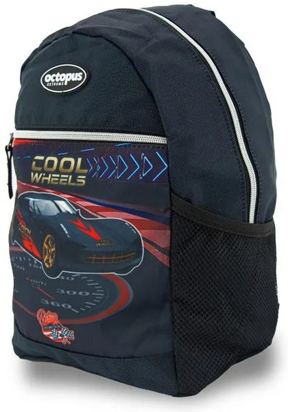 Ovis hátizsák 14 L versenyautó mintás Octopus "Cool Wheels"