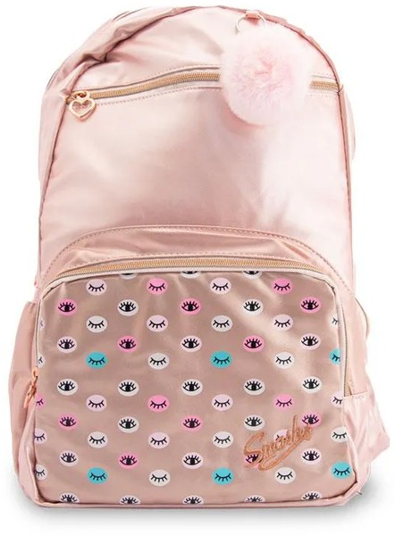 Iskolai hátizsák 23 L ergonomikus Octopus "Fashion" Eyes kék