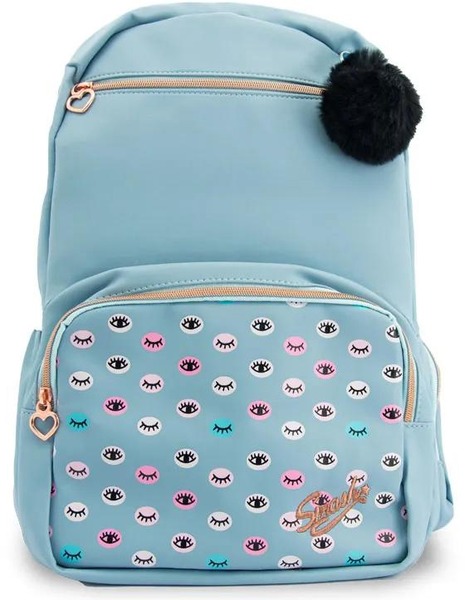 Iskolai hátizsák 23 L ergonomikus Octopus "Fashion" Eyes pink