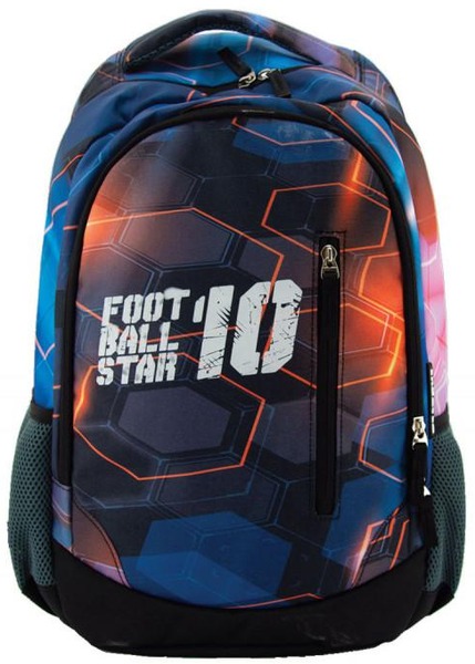 Iskolai hátizsák 20 L ergonomikus, kulacstartóval Octopus "Football Star"