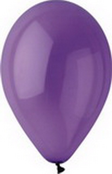 Léggömb 26 cm 100 db/csomag lila