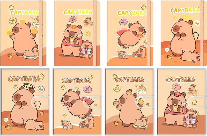 Notesz A/7 vonalas ICU "Capybara" vegyes minta