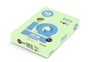 Fénymásolópapír, színes A/4 80 g, 500 lap/csomag IQ Color pasztell középzöld
