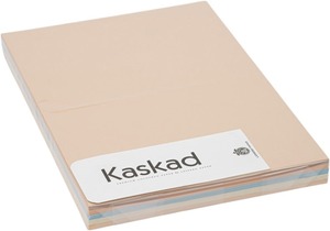 Fénymásolópapír, színes A/4 160 g, 125 ív/csomag Kaskad 5 pasztell szín