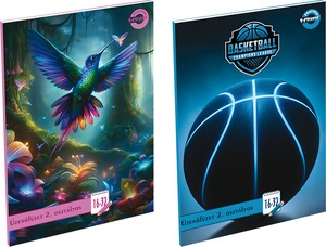 Üzenőfüzet A/5 32 lapos, 2. osztályos vonalas 16-32 T-Creativ
