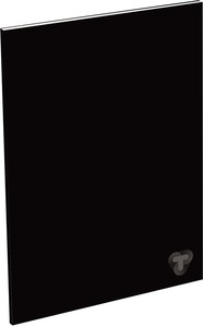 Füzet A/6 40 lapos, pontozott T-Creativ "Black"