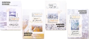 Napló A/5 65 lapos, vonalas ICU "Beautiful Moment" vegyes minta