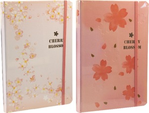 Napló A/5 128 lapos, vonalas M&G "Cherry Blossom"