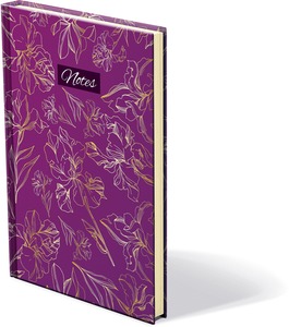 Notesz A/5 72 lapos, vonalas SG "Luxury"