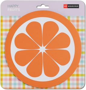 Egéralátét, narancs MQ "Happy Fruits"