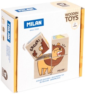 Fejlesztő játék, fa Milan "Wild Safari"