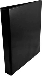 Gyűrűskönyv A/4 30 mm, 2 gyűrűs PVC fekete