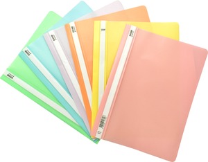 Gyorsfűző A/4 PP T-Acta "Pastel" barack