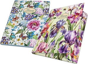 Gumis mappa A/4 karton Pigna "Nature" Flowers