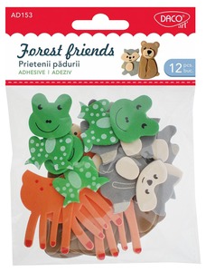 Dekorgumi forma, állatok Daco "Forest friends"