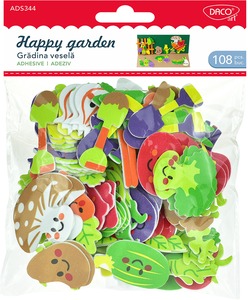 Dekorgumi forma, zöldségek Daco "Happy garden"