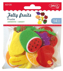 Filc forma, gyümölcsök Daco "Felty fruits"